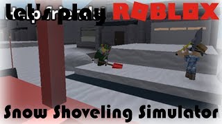 Roblox Snow Shoveling Simulator | Doing a frosty job in the neighborhood
