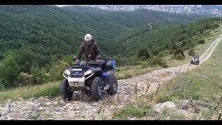 Квадро-пакатушки Анапа часть 3 квадроциклы CF MOTO X8 и Z8