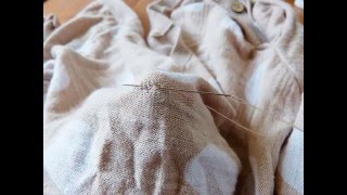 Как зашить  дырку  красиво, быстро и правильно.
