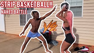 1v1 STRIP BASKETBALL AGAINST MY GIRLFRIEND ??