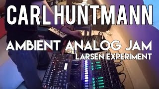 Ambient / Drone Analog JAM (Larsen experiment, watch your speakers)