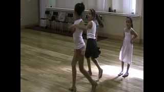 Diva Dance -  тренировка деца, Ани и Ясмина - ча ча