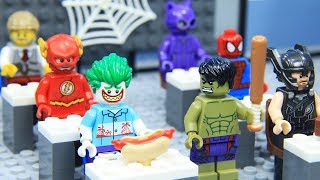 Lego Superhero School of Avengers and Justice League