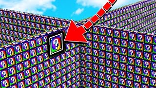 OVERPOWERED vs OVERPOWERED! - Spiral Lucky Block Walls (Minecraft Mods)