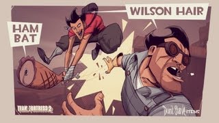 TF2: Don't Starve Update - The Ham Bat and Wilson Hair (Weave)