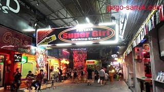 Pattaya night walk - Traveling alone Pattaya 2018
