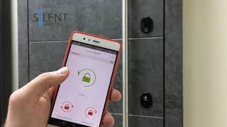 Умная входная дверь SILENT SMART.Открытие двери без ключа!