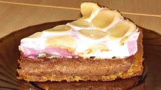 Торт ЖИРАФ - шоколадный с маршмеллоу