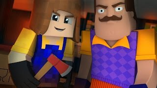 НОВЫЙ ПРИВЕТ СОСЕД В МАЙНКРАФТ l У СОСЕДА ЕСТЬ ЖЕНА - УБИЙЦА? l HELLO NEIGHBOR 4 IN MINECRAFT