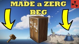 How to BRING A ZERG to their KNEES // RUST