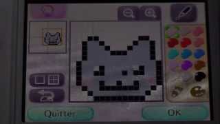 [Animal Crossing New Leaf] Les tutos motifs #2 : Faire un Nyan cat sans rager (c'est possible)