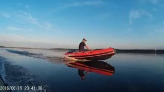 SOLAR 350 + YAMAHA 9.9 завершение обкатки