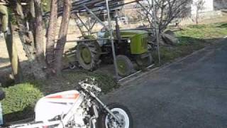 TZM50R japan model 12inch wheel +YZ250F=TZM250F. I was able to run.