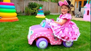 Minnie Mouse кафе с Катей и папой