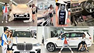 Ravi Dubey And Sargun Mehta Welcome Home A Brand New BMW X7 Car