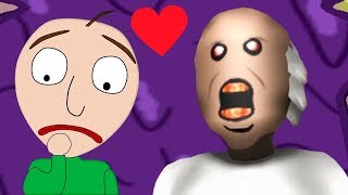 GRANNY против BALDI! Кид стал БАЛДИ в стикмене #крутилкины