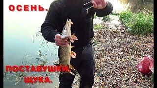 Рыбалка с ночевкой. ЩУКИ НА ПОСТАВУШКИ.