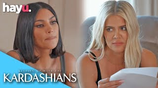 Kim & Khloé Want Kourtney To Share More For The Show! | Season 17 | Keeping Up With The Kardashians
