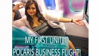 V7: My FIRST UNITED POLARIS BUSINESS CLASS 767-400 plus Club lounges in Dulles Airport