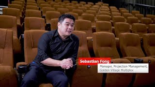 Golden Village Multiplex features Barco Laser