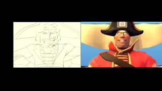 You are a pirate SFM and animation (ft. Fred Parry and STblackST)