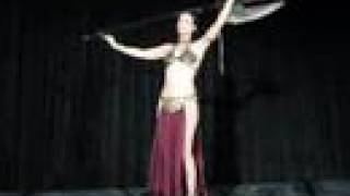 Slave Leia dances with Vibro Axe at Celebration 4
