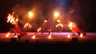 Театр вогню та світла Obriy (Київ) на Fire Life Fest 2017 в Ужгороді