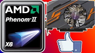 AMD Phenom II X6 1055T (OC 3.5Ghz) + GT 1030. GTA 5, Rise of the Tomb Raider 2015, Thief: 720p