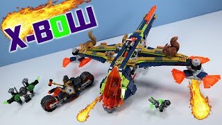 LEGO NEXO Knights 2018 Aaron's X-Bow 72005 Speed Build Review