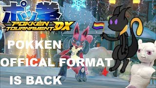 POKKEN OFFICIAL 3V3 FORMAT IS BACK Pokken 3V3 vs Aura Aldrake (Garchomp, Darkrai, Lucario)