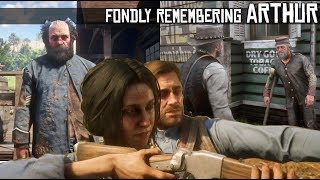 John Marston Shares Fond Memories Of Arthur With Mickey, Civil War Veteran & Charlotte - RDR2
