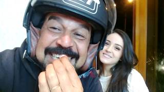 Gravando com Sandy Junior