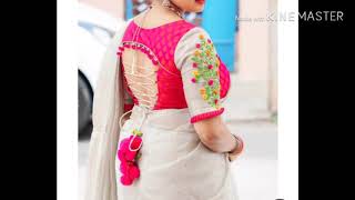latest blouse back design and idea 2019/2020