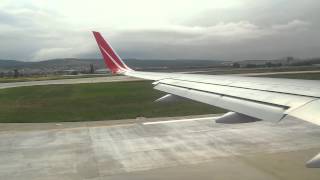 Royal Flight Boeing 757 Take Off from Mineralnye Vody