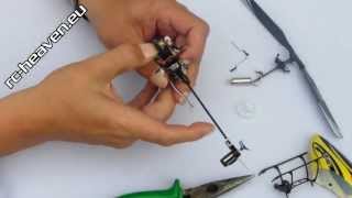 10 Minuten brushless Umbau BLADE Nano CPX 2S mit dem rc-heaven.eu Umbauset