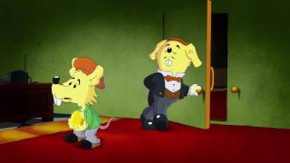 Bamse och häxans dotter: Filmklipp #1 - "Guld i dammen"