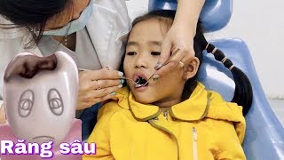 Stin Dâu - Dâu đi Bác Sĩ Nha Khoa (^_^) Nhổ răng có đáng sợ không ?