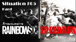 Tom Clancy's Rainbow Six Siege | Situation #05 Hard | Cold Zero 1.01,383 [WR] | Speedrun