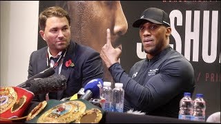ANTHONY JOSHUA v CARLOS TAKAM - (FULL) POST FIGHT PRESS CONFERENCE W/ EDDIE HEARN & ROB McCRACKEN
