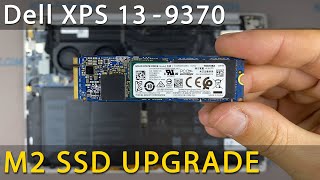 Dell XPS 13 9370 How to install M2 SSD upgrade