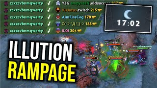 BEST HARD CARRY..!! WTF 17 Minutes Rampage Spectre 7.23 | Dota 2