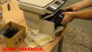KM-1500/FS-1030/FS-1118  Atık Toner Boşaltma Eğitim Filmi - ofismaks.com