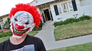 CREEPY KILLER CLOWN SCARE PRANK!