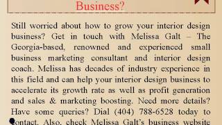 Melissa Galt – Professional Business Coach for Interior Designers