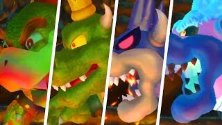 Evolution of Best New Super Mario Bros. Wii Bowser Boss Battles