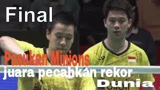 Final Ganda Putra China Open 2017 Kevin Sanjaya Gideon Markus F. vs Mathias Boe C. Mogensen
