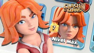 LIBEREI A VALQUIRIA NÍVEL MÁXIMO! ELA É UM MONSTRO! CLASH OF CLANS