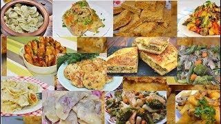 Постное меню.  Постные блюда (20 рецептов) Обзор.