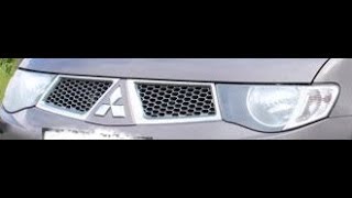 Замена лампы габаритных огней фары l200-PAjERO SPORT