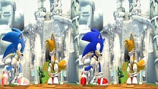 Sonic Generations Rig Comparison: Sonic06 Sonic
